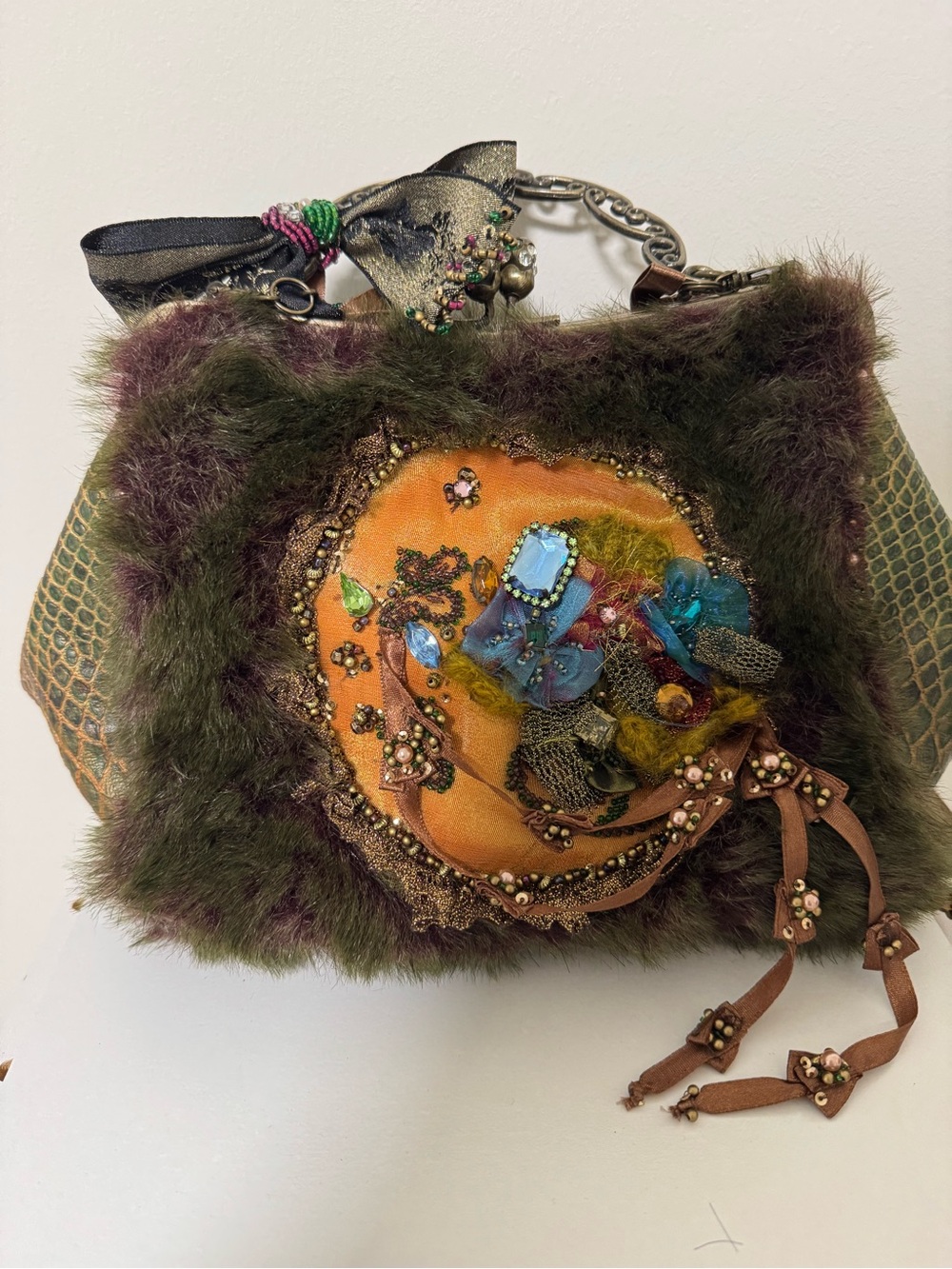 Vintage Mary Frances Purse
